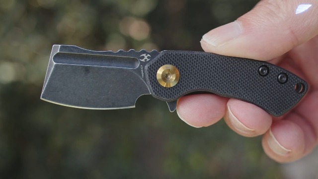Amazon.com: KANSEPT Mini Korvid Cleaver Mini Pocket Knife